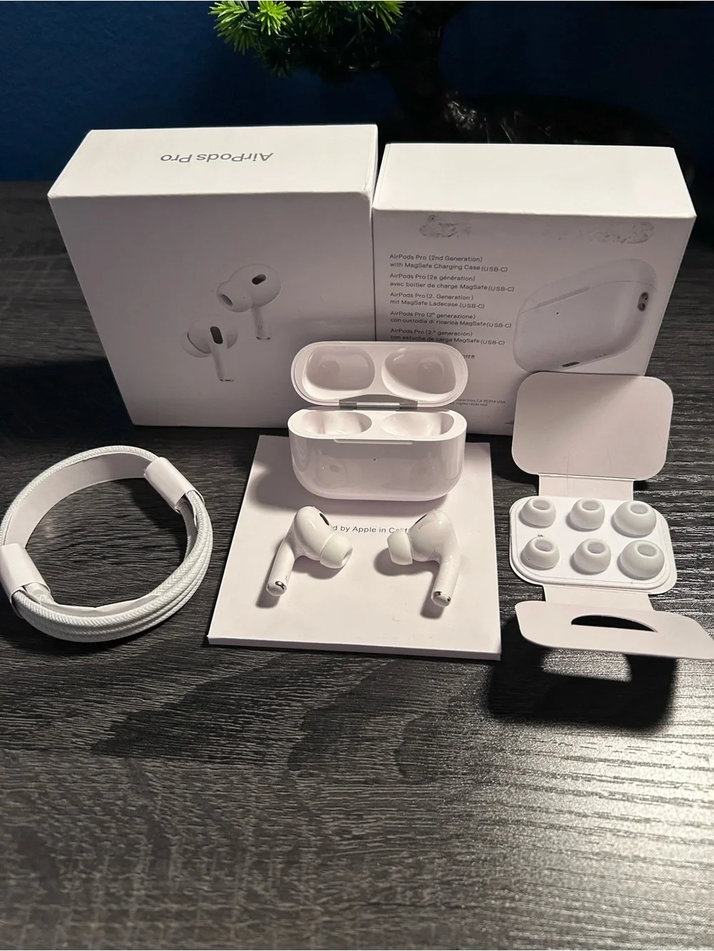 Apple White AirPods Pro Earbud Headphones